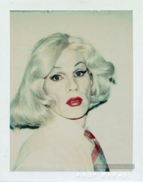 Andy Warhol Painting - Self Portrait in Drag 2 Andy Warhol